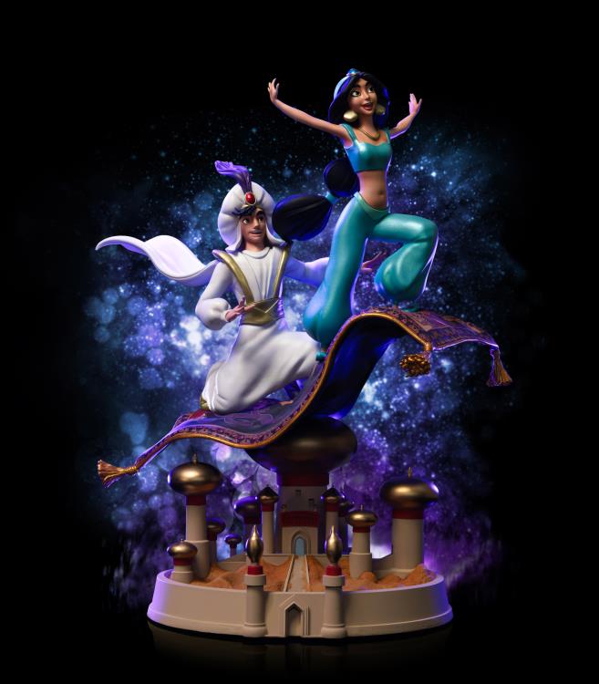 Pre-Order Disney Classics Aladdin and Jasmine Art Scale Statue